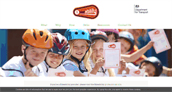 Desktop Screenshot of bikeability.org.uk